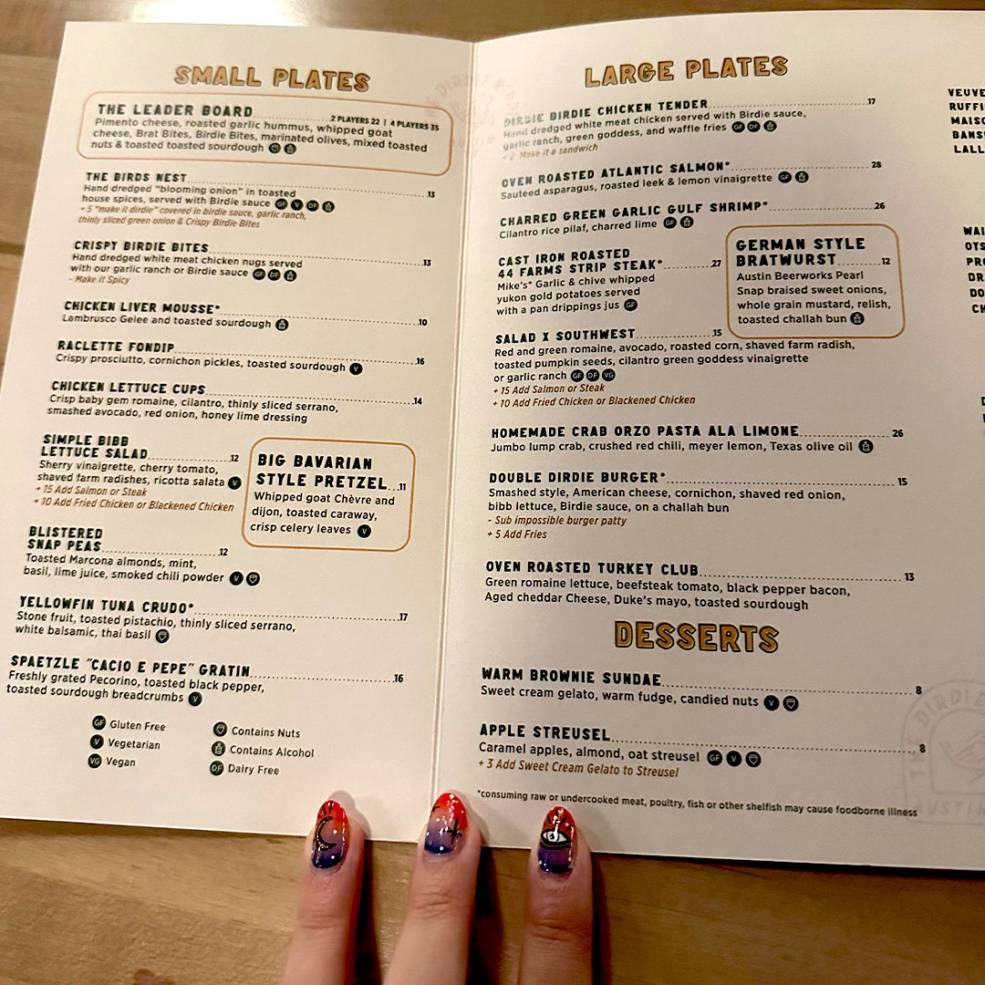 Another Ugly Menu