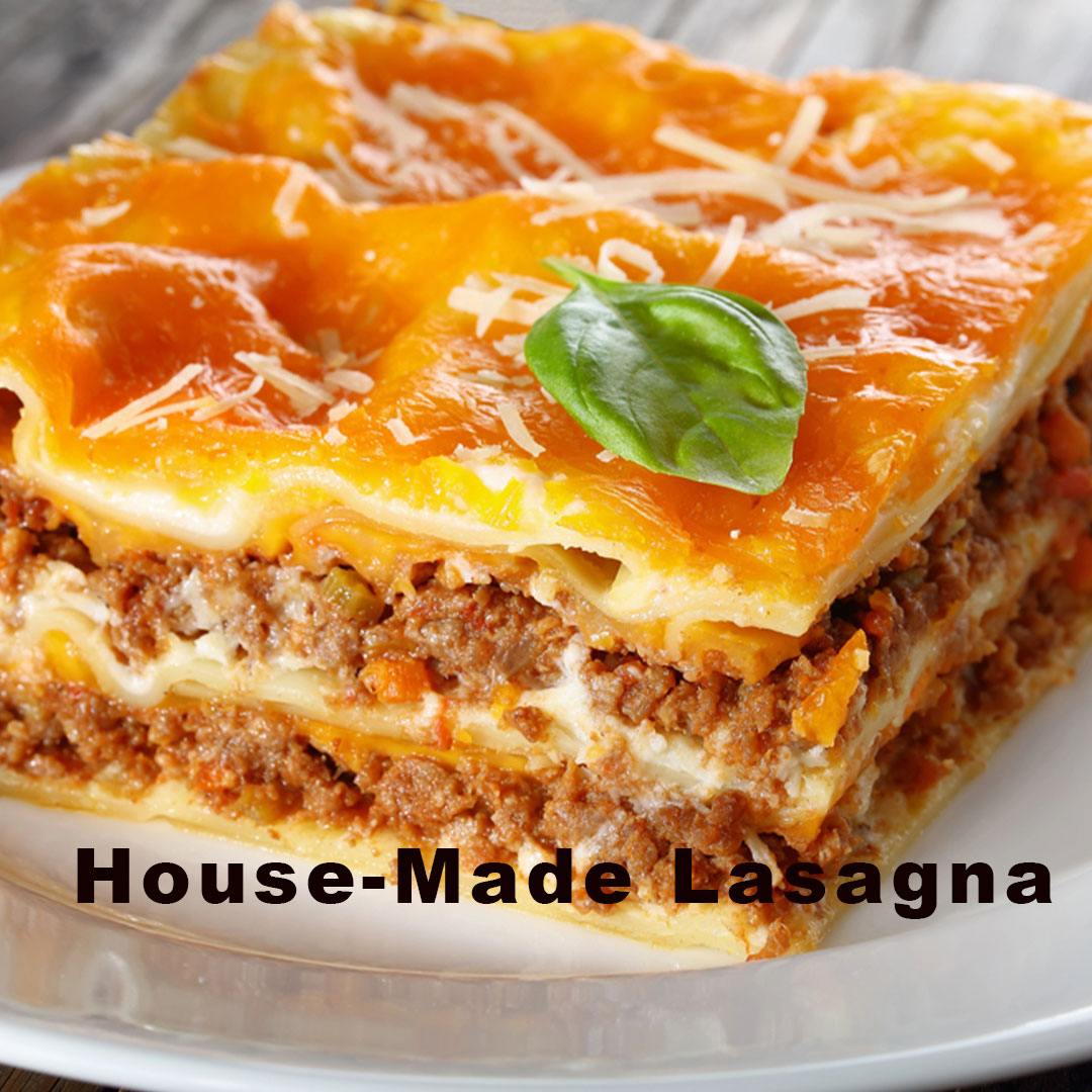 Close-up of signature dish