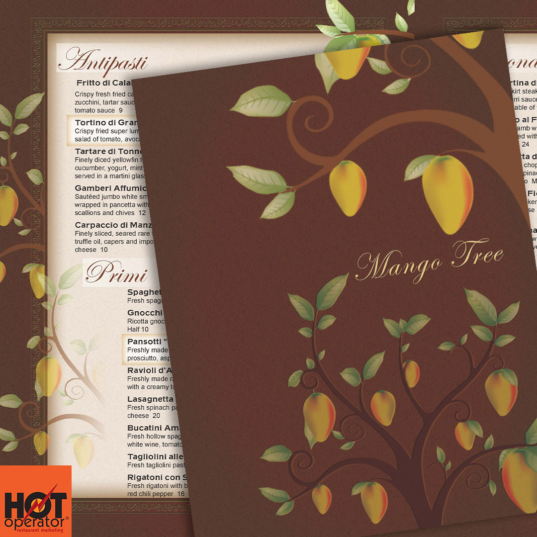 Mango Tree Restaurant Menu