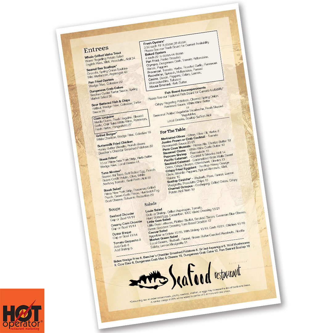 Restaurant Menu